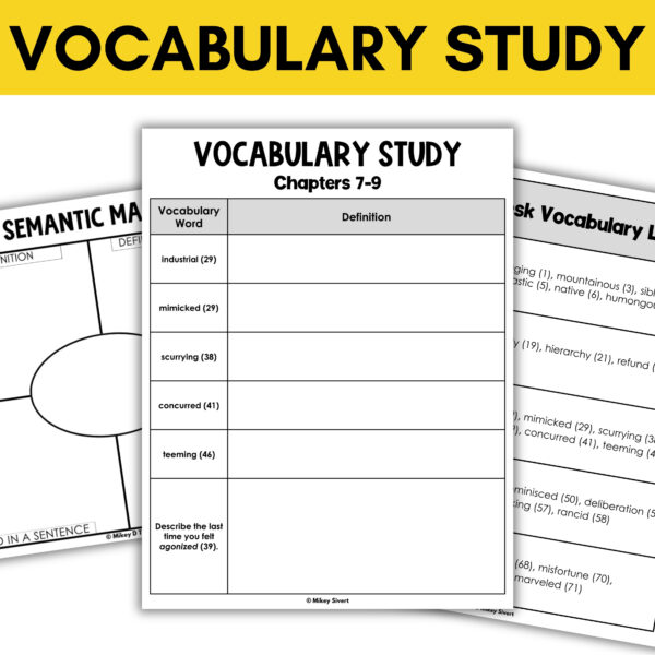 Front Desk Novel Study Unit Bundle - Comprehension, Writing, Vocabulary, & Read Aloud - Image 3