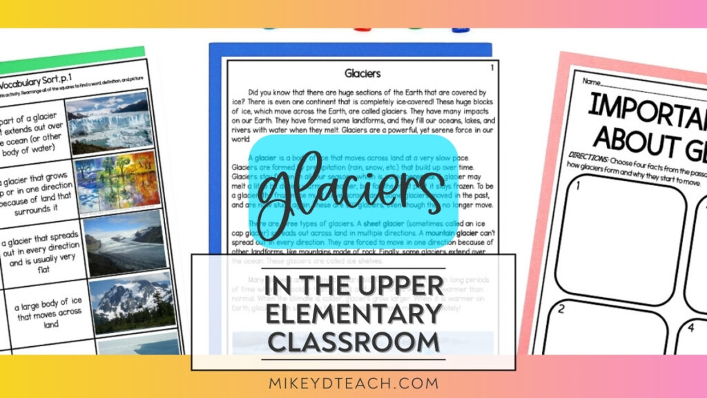 Books to Teach About Glaciers