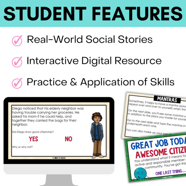 Citizenship in the Classroom - SEL Lesson & Activities - Upper Elementary Skills - Image 2