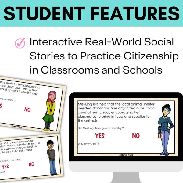 Citizenship in the Classroom - SEL Lesson & Activities - Upper Elementary Skills - Image 3